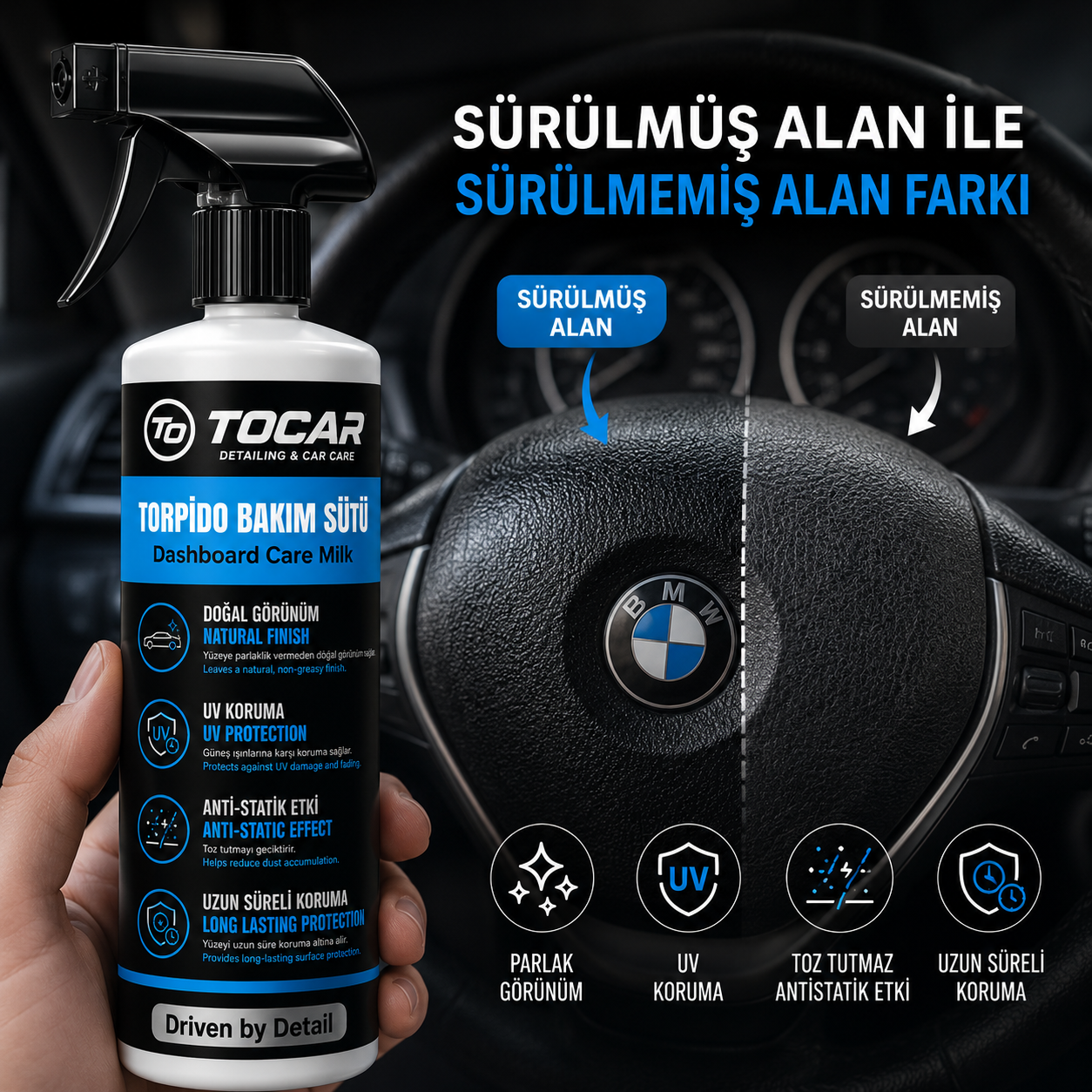 Torpido Bakım Sütü - 500 ml
