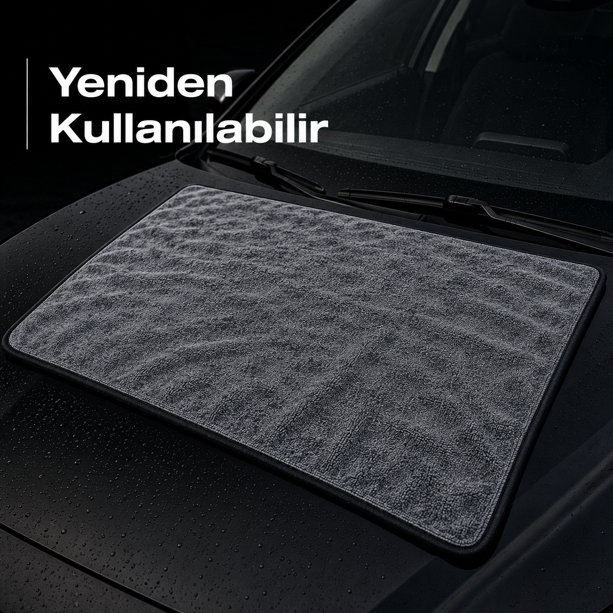 600 GSM Kirpi Model Çift Yön Twisted Araç Kurulama Havlusu