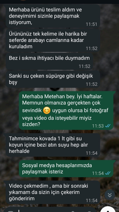 1200 GSM Kirpi Model Çift Yön Twisted Araç Kurulama Havlusu