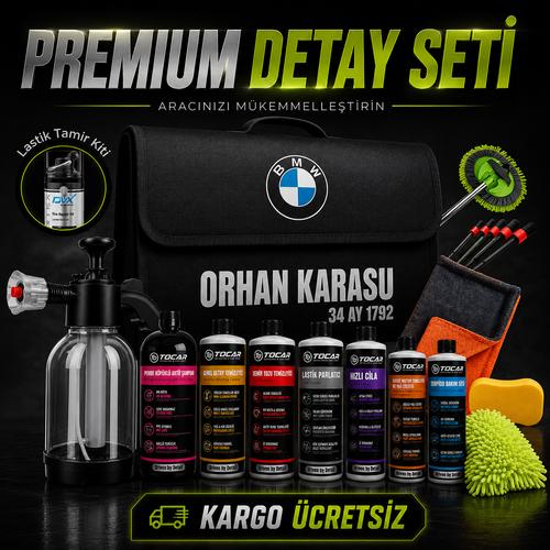 19 Parça Premium Detay Seti