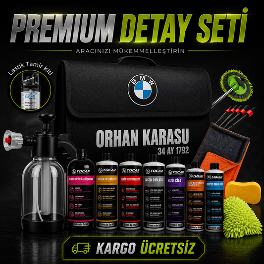 19 Parça Premium Detay Seti