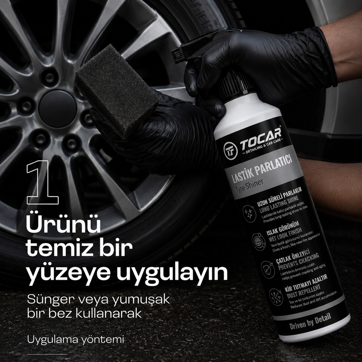 Lastik Parlatıcı - 500 ml