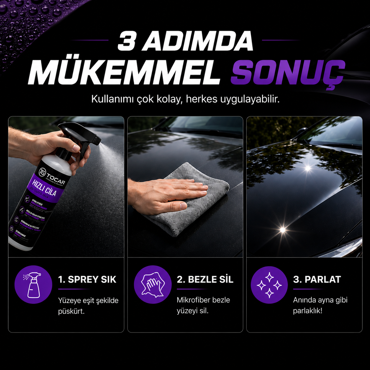 Seramik Etkili Hızlı Cila - 500 ml