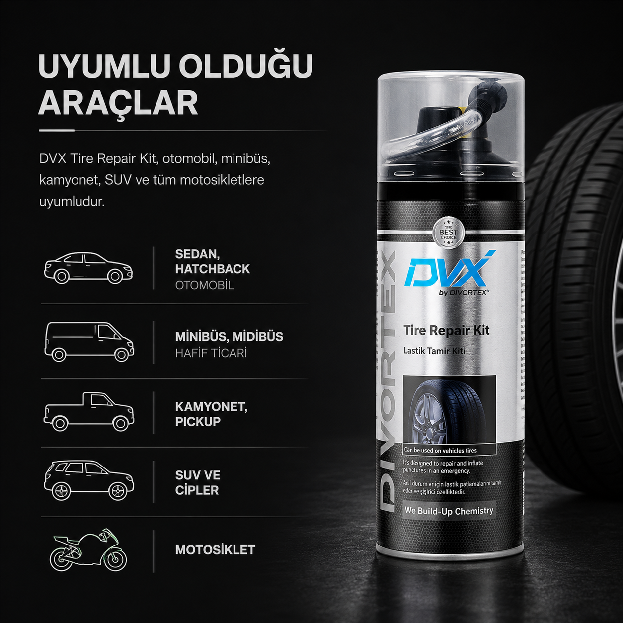Lastik Tamir Kiti - 400 ml