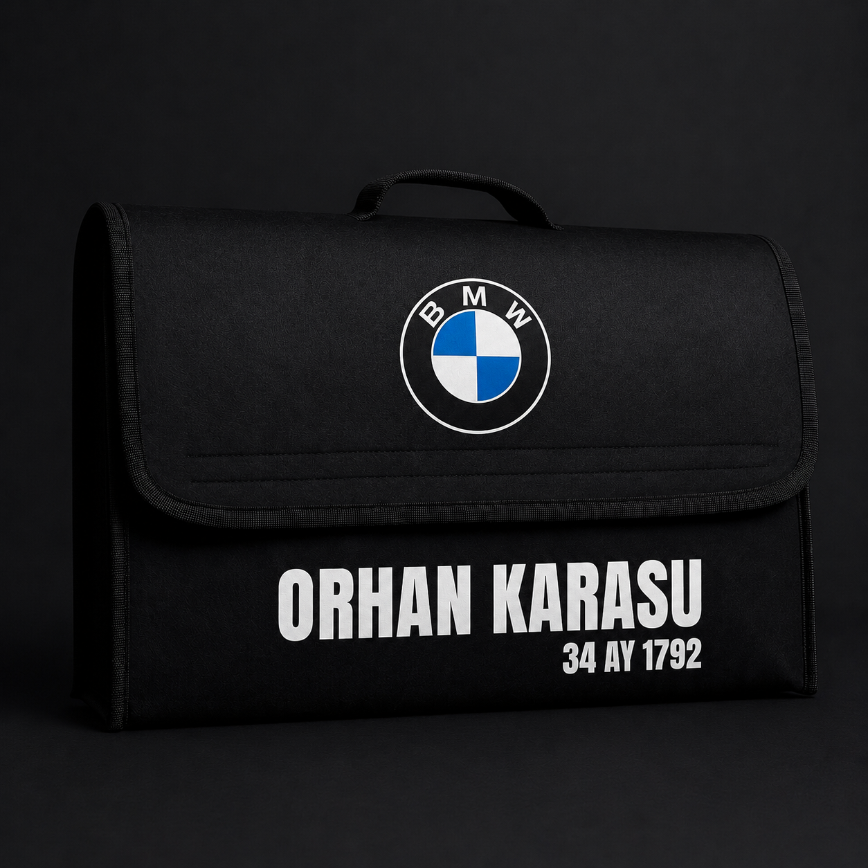 Kişiye Özel Bagaj Çantası - Bagaj Organizer Kapaklı Cırtlı Düzenleyici