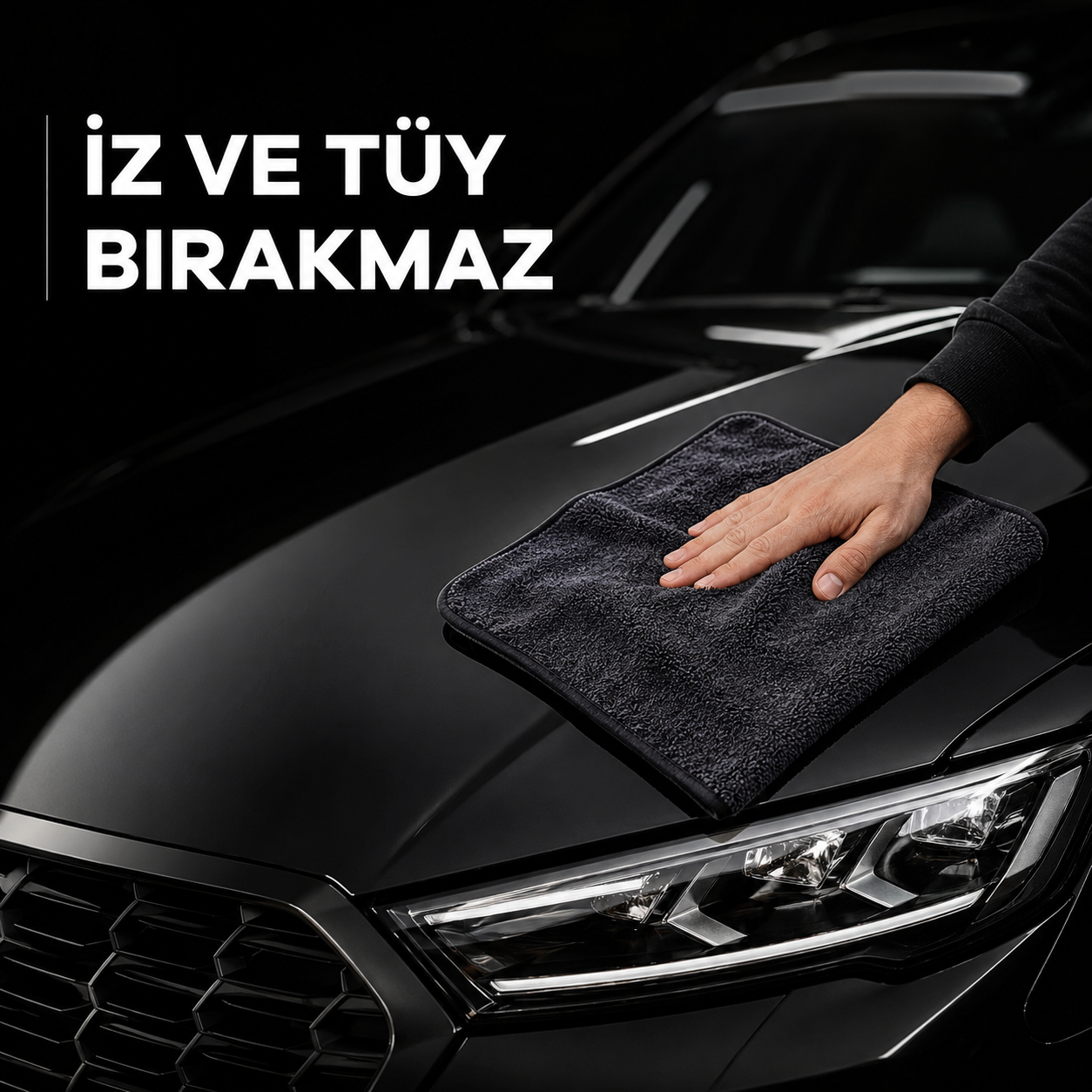 600 GSM Kirpi Model Çift Yön Twisted Araç Kurulama Havlusu
