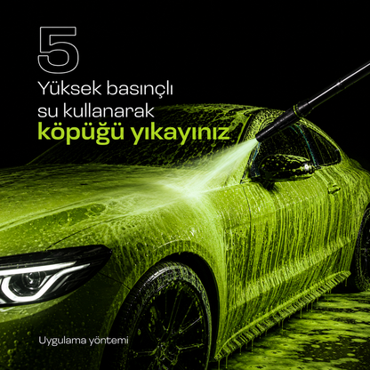Yeşil Köpüklü Oto Yıkama Şampuanı - 1000 ml