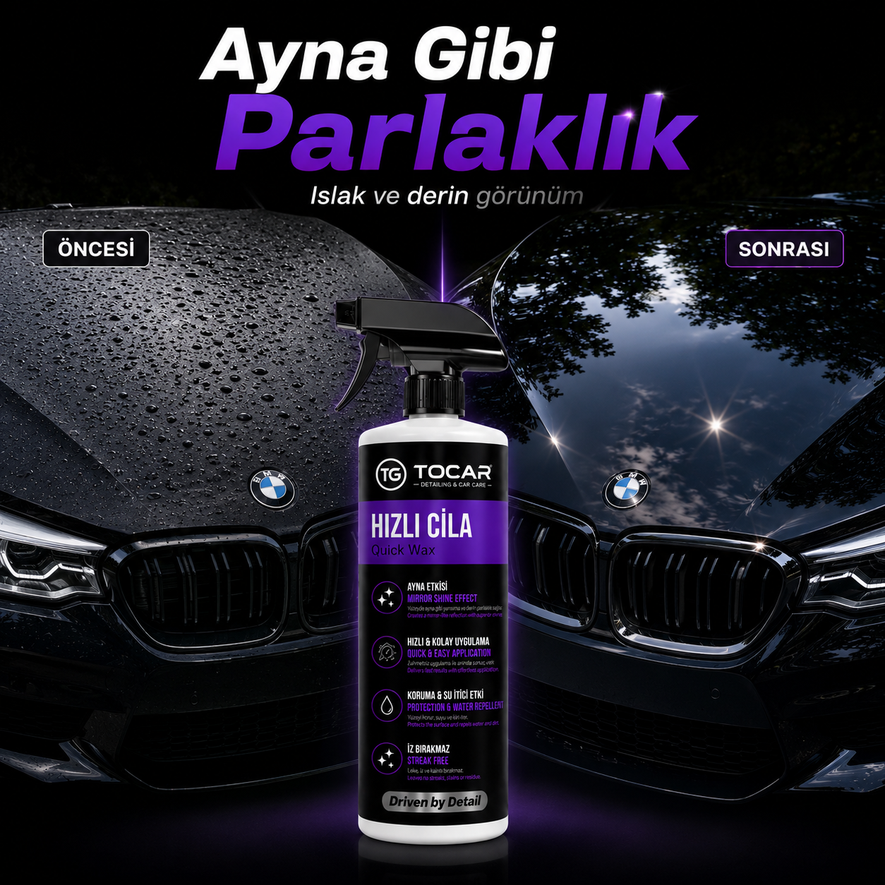 Seramik Etkili Hızlı Cila - 500 ml
