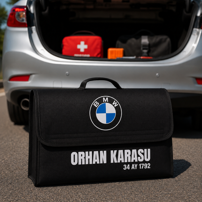Kişiye Özel Bagaj Çantası - Bagaj Organizer Kapaklı Cırtlı Düzenleyici