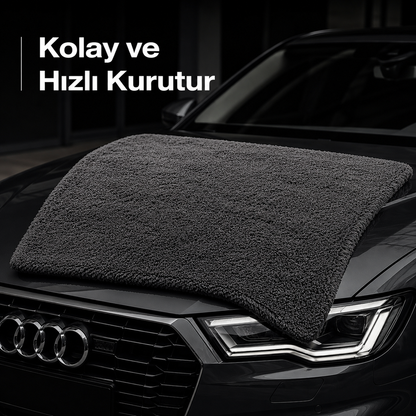 1200 GSM Kirpi Model Çift Yön Twisted Araç Kurulama Havlusu