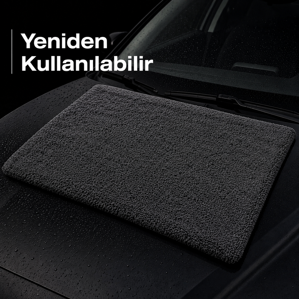 1200 GSM Kirpi Model Çift Yön Twisted Araç Kurulama Havlusu