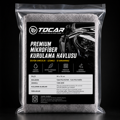 1200 GSM Kirpi Model Çift Yön Twisted Araç Kurulama Havlusu